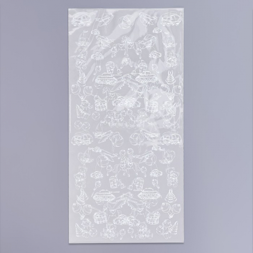 Пакет фасовочный БОПП, «Детский» 15×30 см
