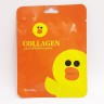 HG. ZRLY Маска - муляж для лица COLLAGEN Sally Duck Увлажняющая УТКА 25мл (DL-111)