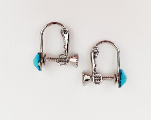 Серьги с кристаллами Swarovski