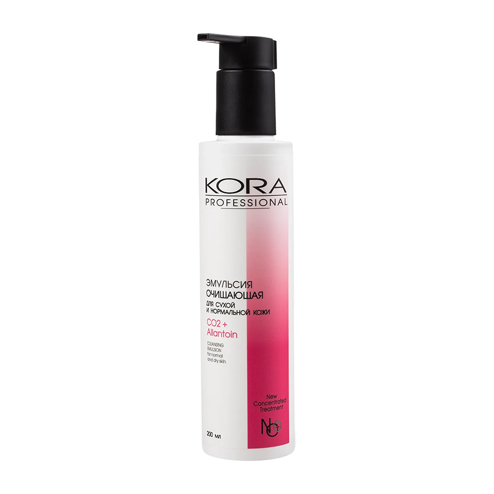 КОРА Эмульсия очищающая для сухой и нормальной кожи / KORA PROFESSIONAL 200 мл