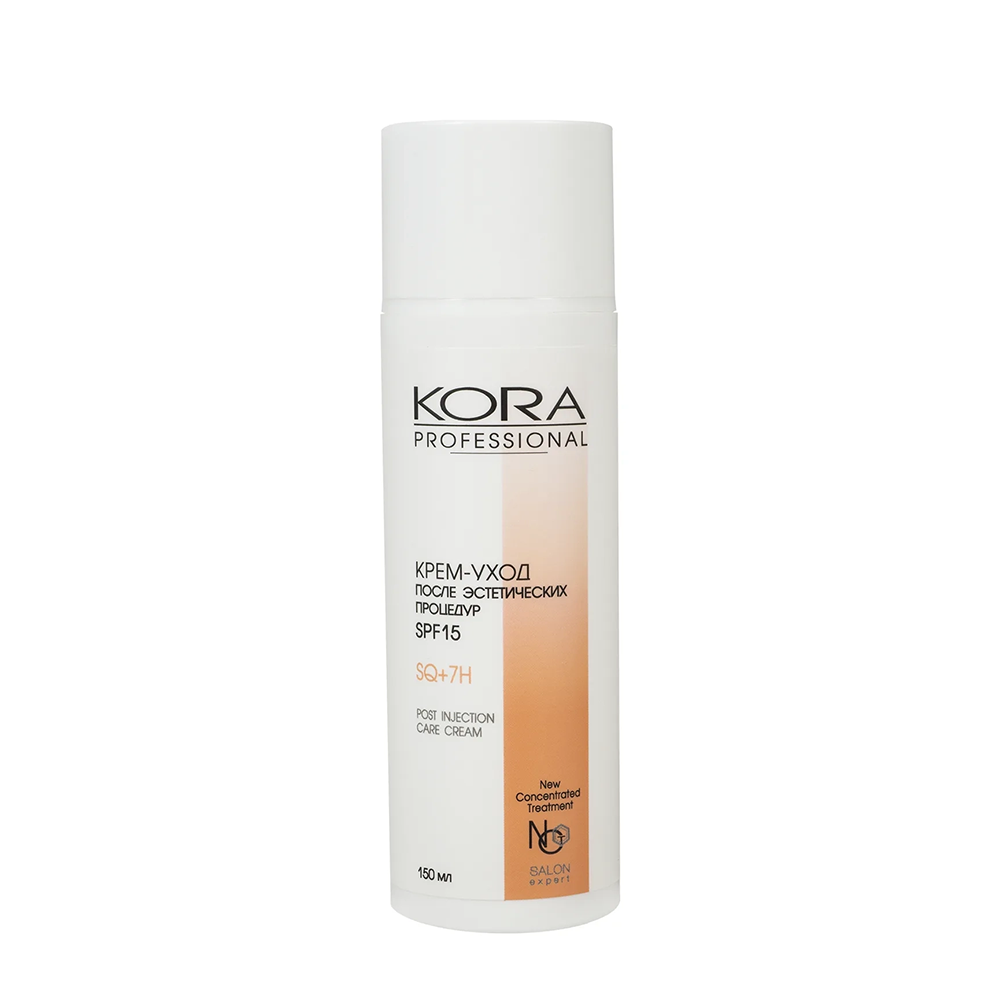 КОРА Крем-уход после эстетических процедур SPF15 / KORA PROFESSIONAL 150 мл