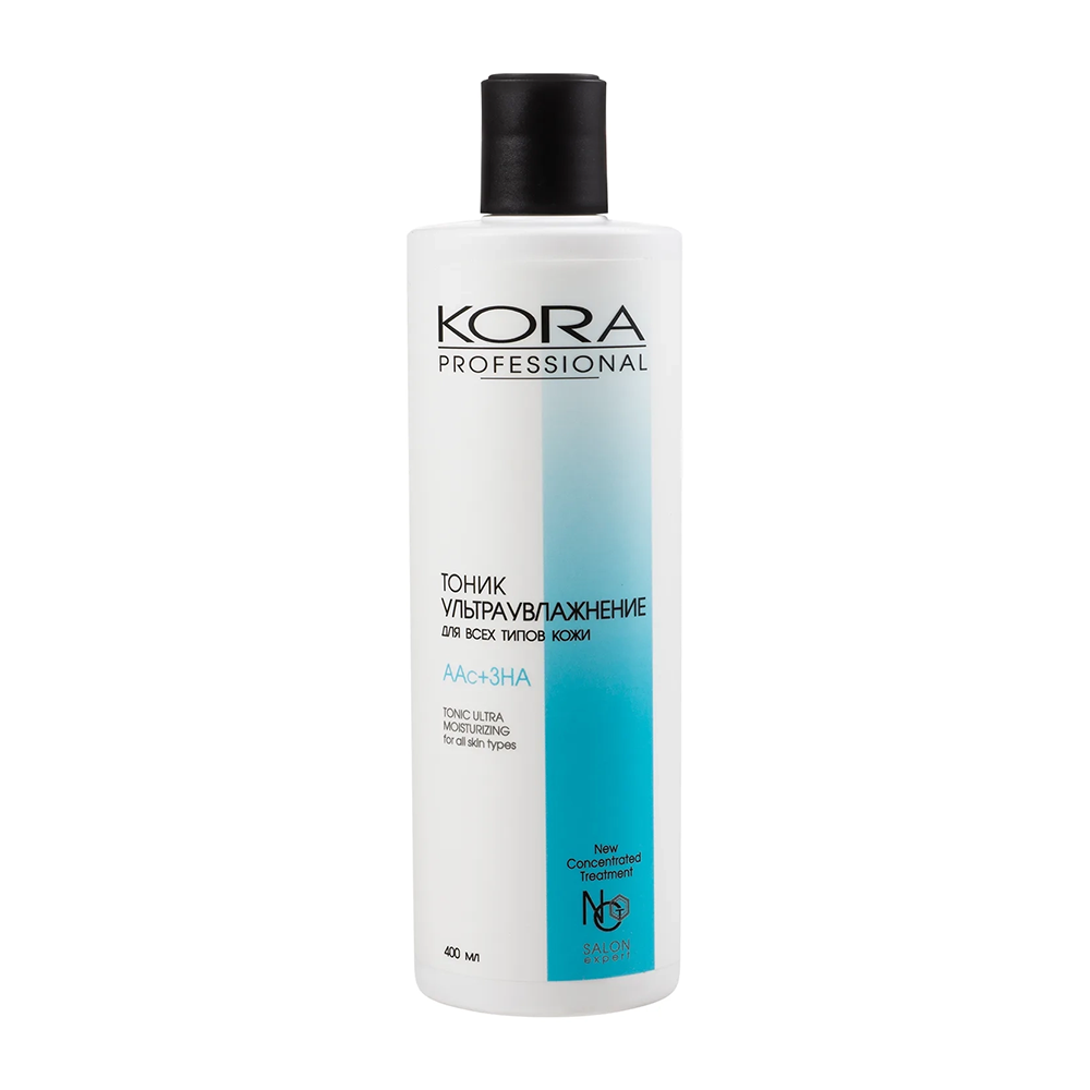 КОРА Тоник ультраувлажнение для всех типов кожи / KORA PROFESSIONAL 400 мл
