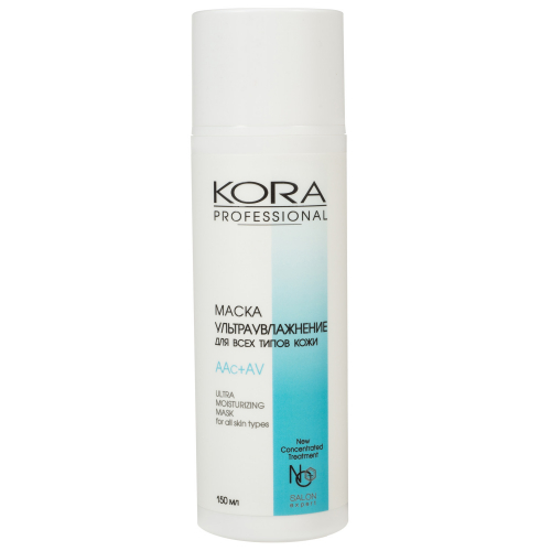 KORA Маска ультраувлажнение для всех типов кожи / KORA PROFESSIONAL 150 мл