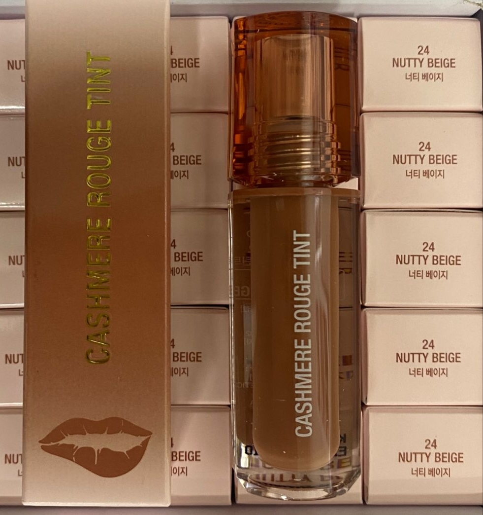 DR. CELLIO/ Тинт для губ CASHMERE ROUGE TINT 3,5 гр. #24 VIVID PINK (орехово-бежевый)