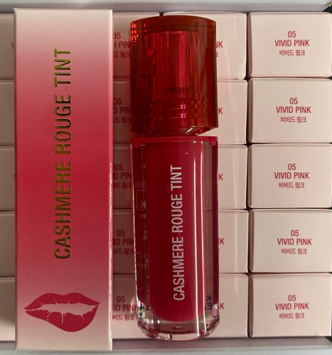 DR. CELLIO/ Тинт для губ CASHMERE ROUGE TINT 3,5 гр. #05 VIVID PINK (ярко-розовый)