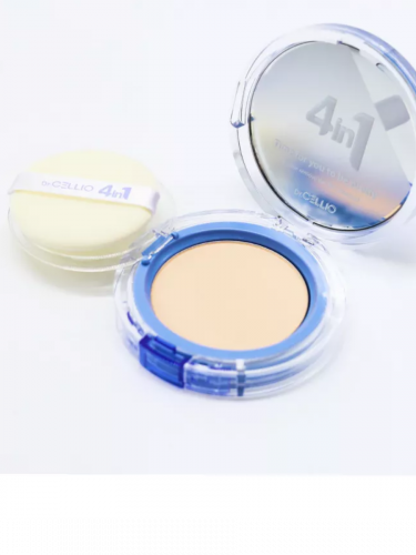 DR. CELLIO/ ПУДРА С ЗАПАСКОЙ 4 IN1 TWOWAY CAKE SPF 28/PA++ 13G (#21 – COLLAGEN/SANDEUTHAN)