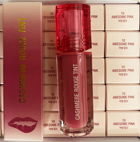 DR. CELLIO/ Тинт для губ CASHMERE ROUGE TINT 3,5 гр. #10 AWESOME PINK (потрясающий розовый)