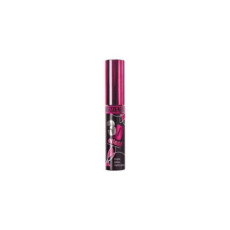 LUX visage Тушь 3D effect ОБЪЕМ ДЛИНА ультра ЧЕРНАЯ 10г