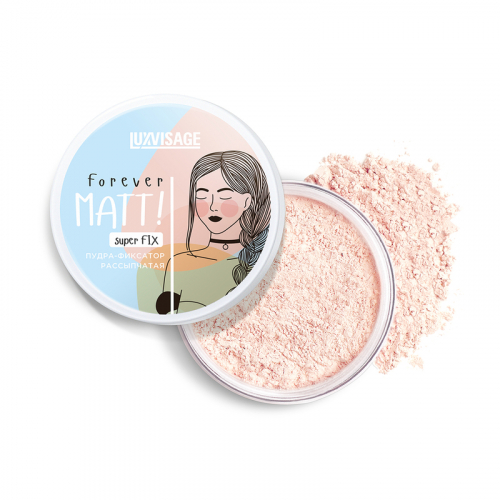 LUX visage Пудра-фиксатор рассыпчатая Forever MATT! super FIX