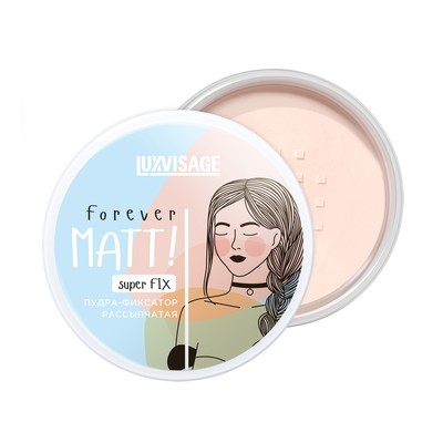 LUX visage Пудра-фиксатор рассыпчатая Forever MATT! super FIX