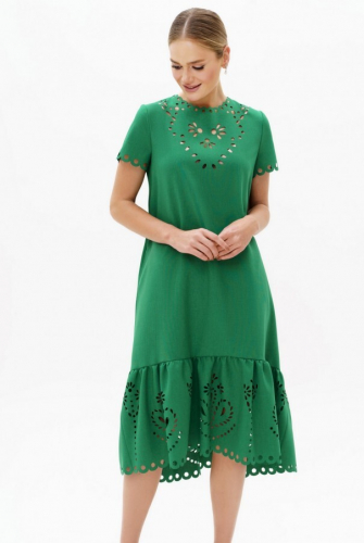 Платье 23-231-2 зелен