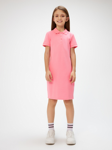 Платье детское для девочек Kumkwat 20240200123 неоновый розовый