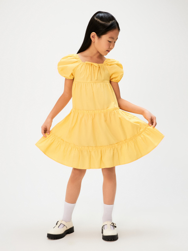 Платье детское для девочек Petergof 20230200040 желтый