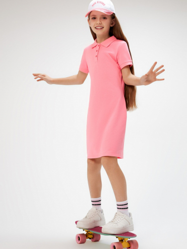 Платье детское для девочек Kumkwat 20240200123 неоновый розовый