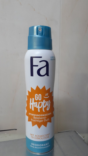 fa go happy дезодорант