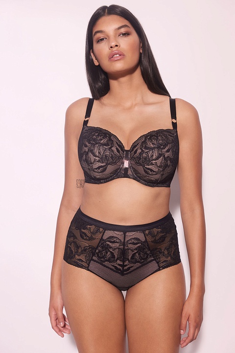 Ст.цена 3490р. Бюстгальтер Frozen Black PU