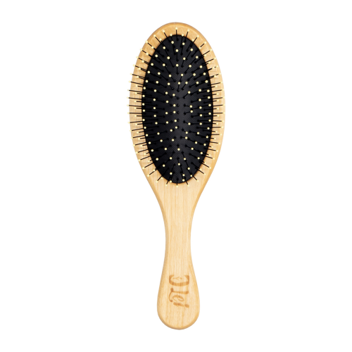[LEI] Расчёска для волос деревянная МАССАЖНАЯ пластиковые зубцы серия 220, 1 шт
