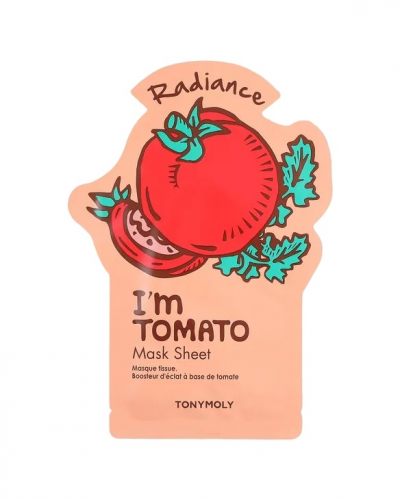 [TONYMOLY] Тканевая маска для сияния кожи ТОМАТ Tonymoly I'm Tomato Mask – Skin Glow, 21 мл