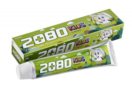 [DENTAL CLINIC 2080] Зубная паста детская ЯБЛОКО Kids Apple, 80 гр
