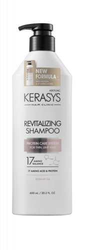 [KERASYS] Шампунь для волос ОЗДОРАВЛИВАЮЩИЙ Revitalizing Shampoo, 600 мл
