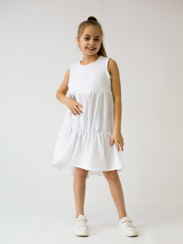 KIP-ПЛ-40/2 Платье Моана-2 Белый