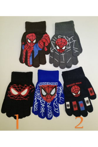 Дет. перчатки 5162-4 (2-4 года) SPIDER-MEN