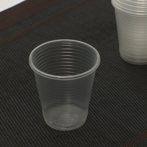 Набор пластиковых одноразовых стаканов Не ЗАБЫЛИ! «По-пятьдесят», 100 мл, цвет прозрачный, в наборе 10 шт