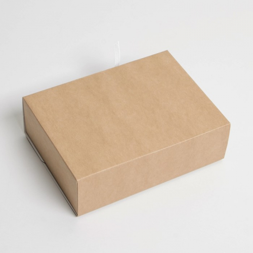 Коробка складная крафтовая 16,5 х 12,5 х 5 см