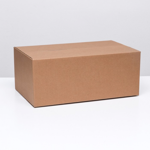 Коробка складная, бурая, 50 х 30 х 20 см