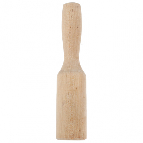 Картофелемялка деревянная (берёза) д4,3см, h19,5-20см (Россия)