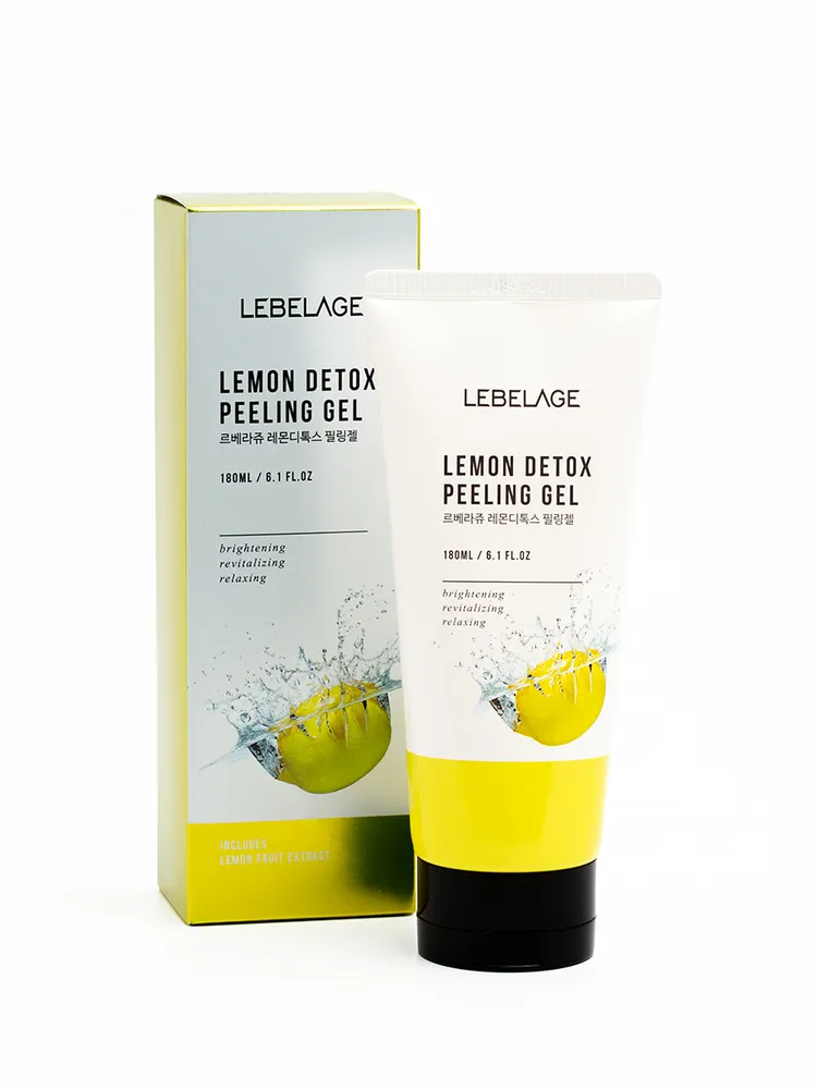 Отшелушивающий гель с экстрактом лимона, 180мл, LEBELAGE
