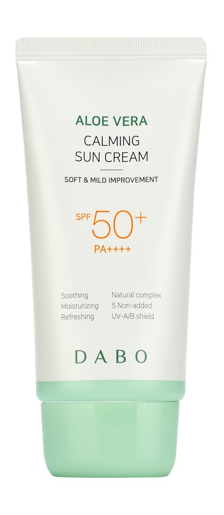 Успокаивающий солнцезащитный крем с алоэ вера SPF50+ PA+++, 70мл, DABO