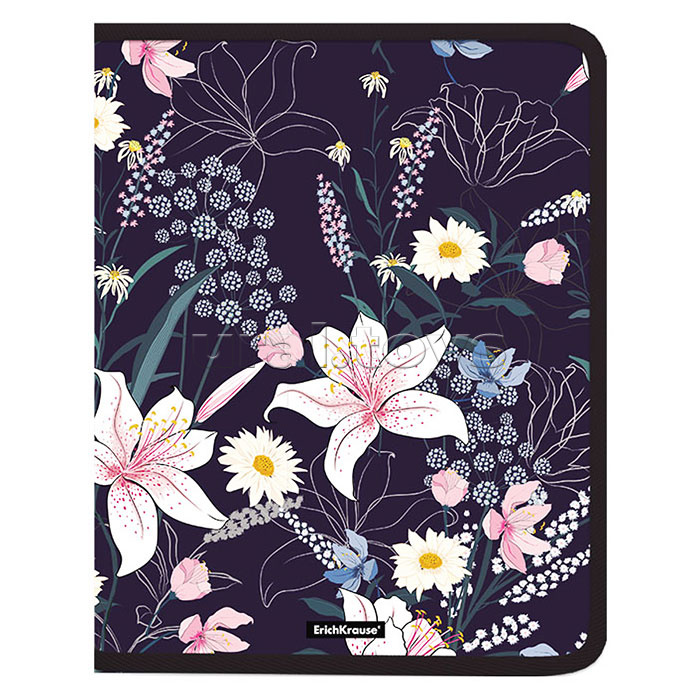 Папка на молнии пластиковая Lily, A4