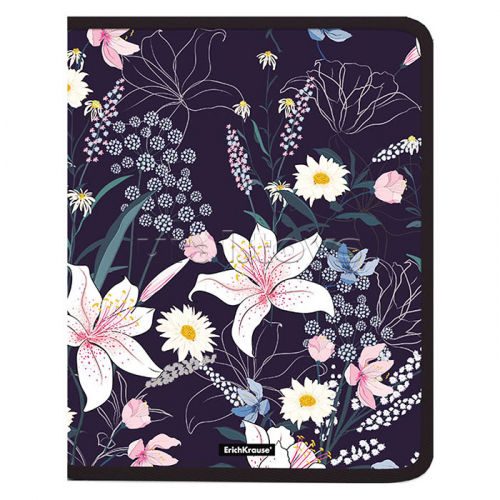 Папка на молнии пластиковая Lily, A4