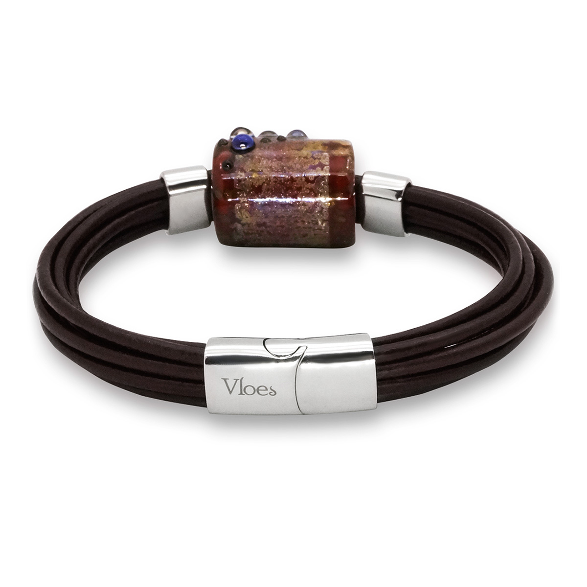 Браслет из муранского стекла WONDROUS R3799
