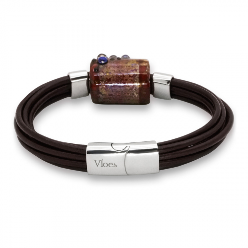 Браслет из муранского стекла WONDROUS R3799
