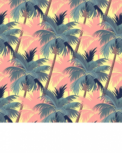 Пляжные шорты:муж. МОДЕЛЬ 1 Palm retro