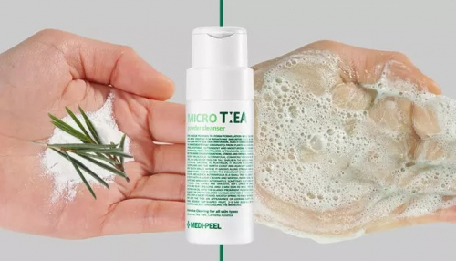 MEDI-PEEL MICRO TEA POWDER CLEANSER Глубоко очищающая энзимная пудра с чайным деревом 70 гр
