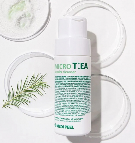 MEDI-PEEL MICRO TEA POWDER CLEANSER Глубоко очищающая энзимная пудра с чайным деревом 70 гр