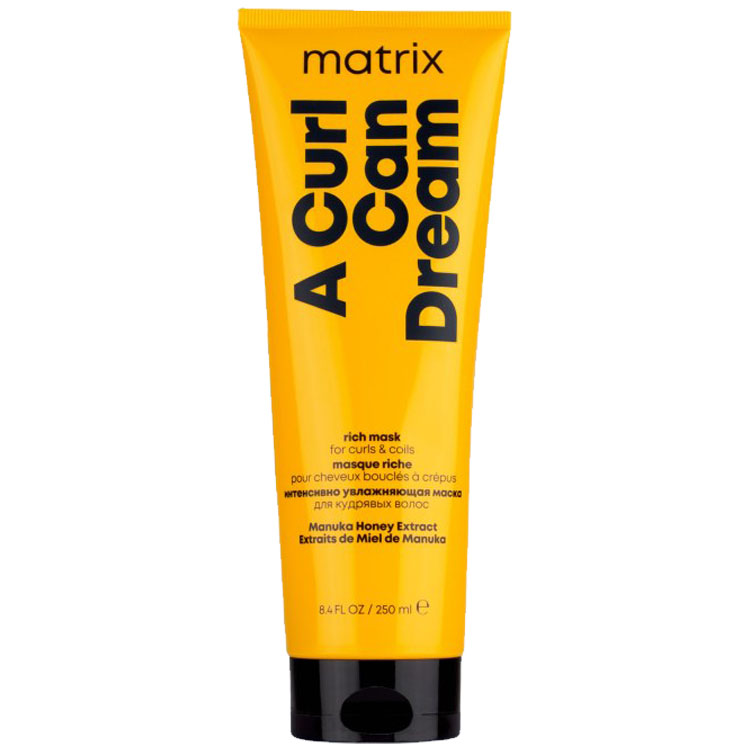 MATRIX Маска интенсивного увлажнения для кудрявых и вьющихся волос A Curl Can Dream, 250 мл