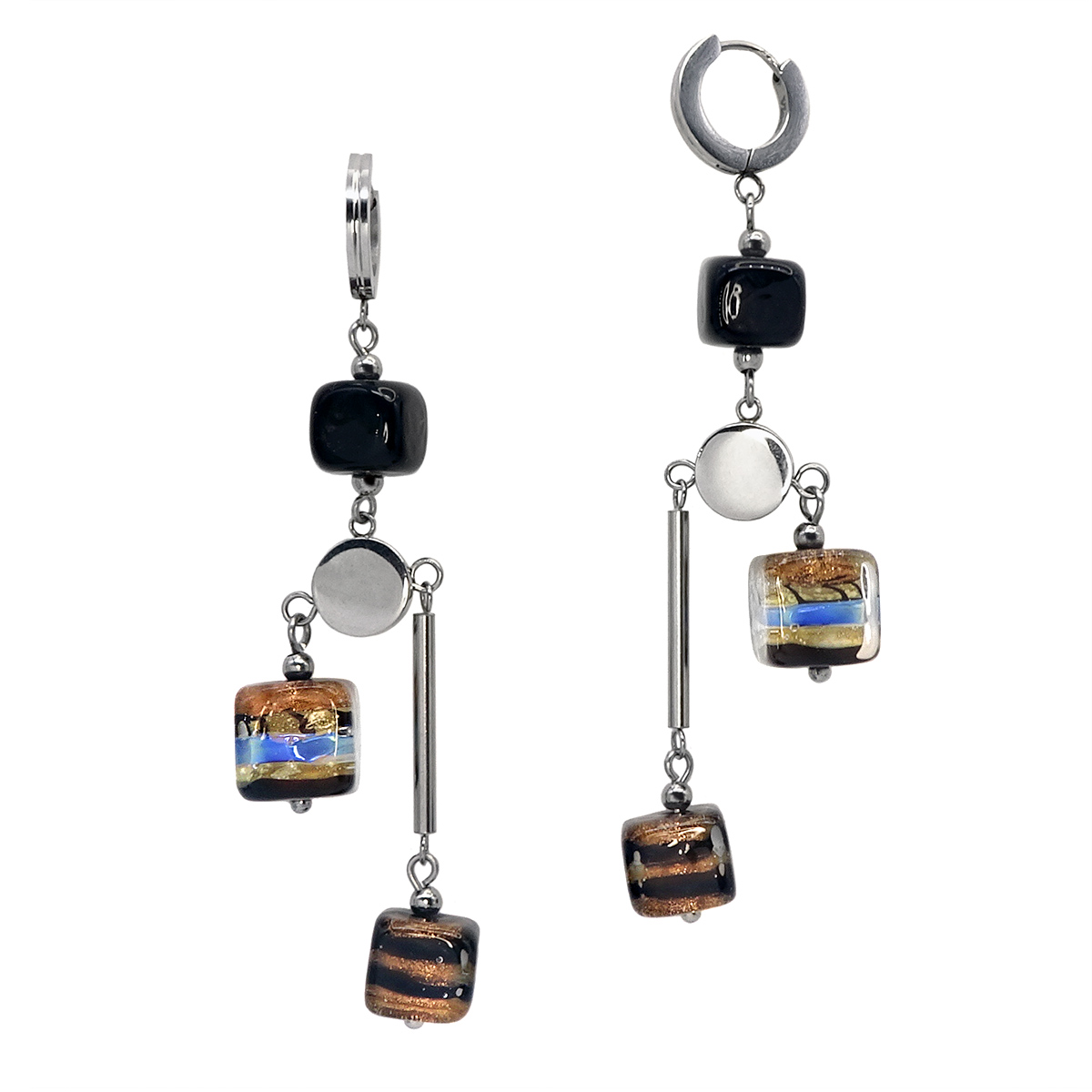 Серьги из муранского стекла MILLENIUM LC3426