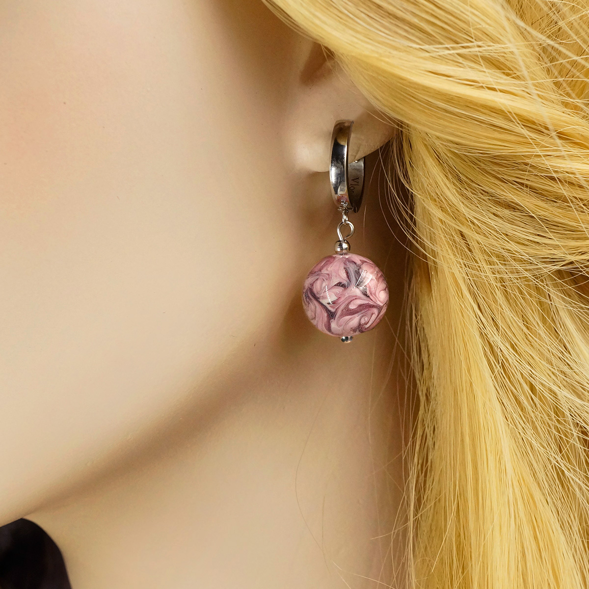 Серьги из муранского стекла BERRY MIX LS1946