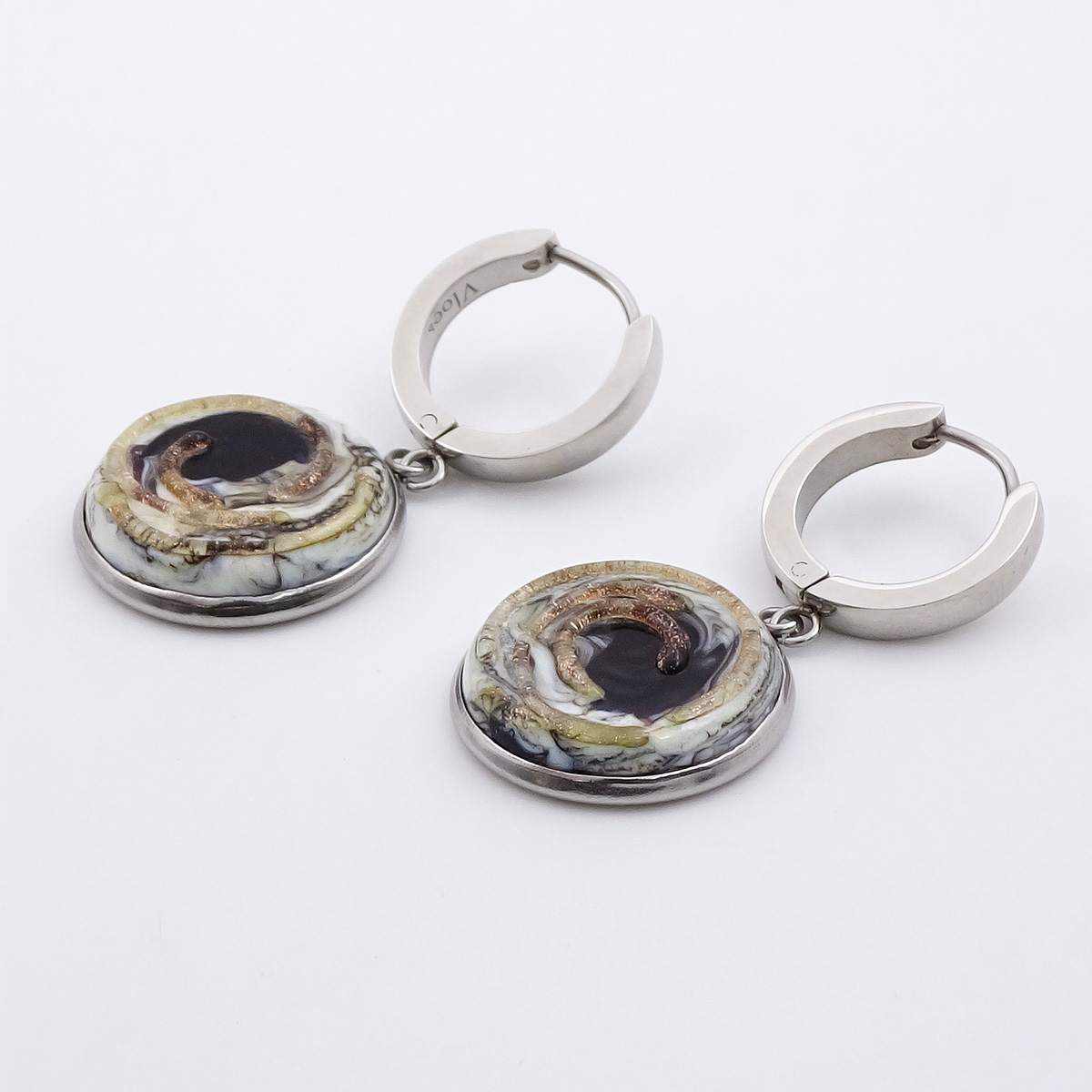 Серьги из муранского стекла SWIRL LS3231