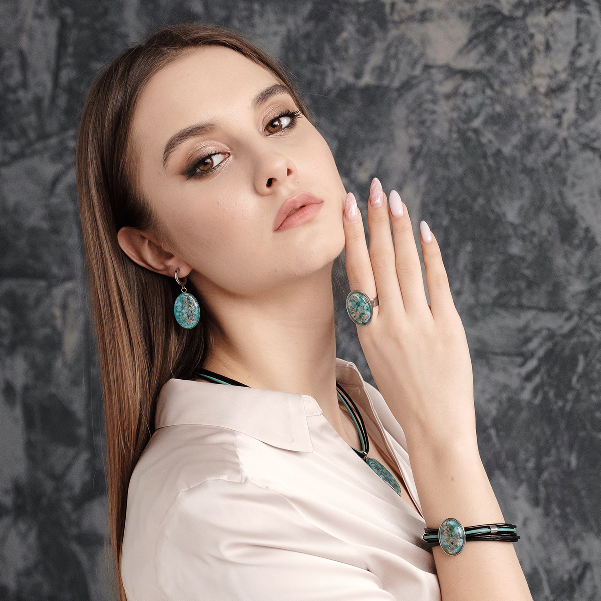 Серьги из муранского стекла LAGUNA LS3292