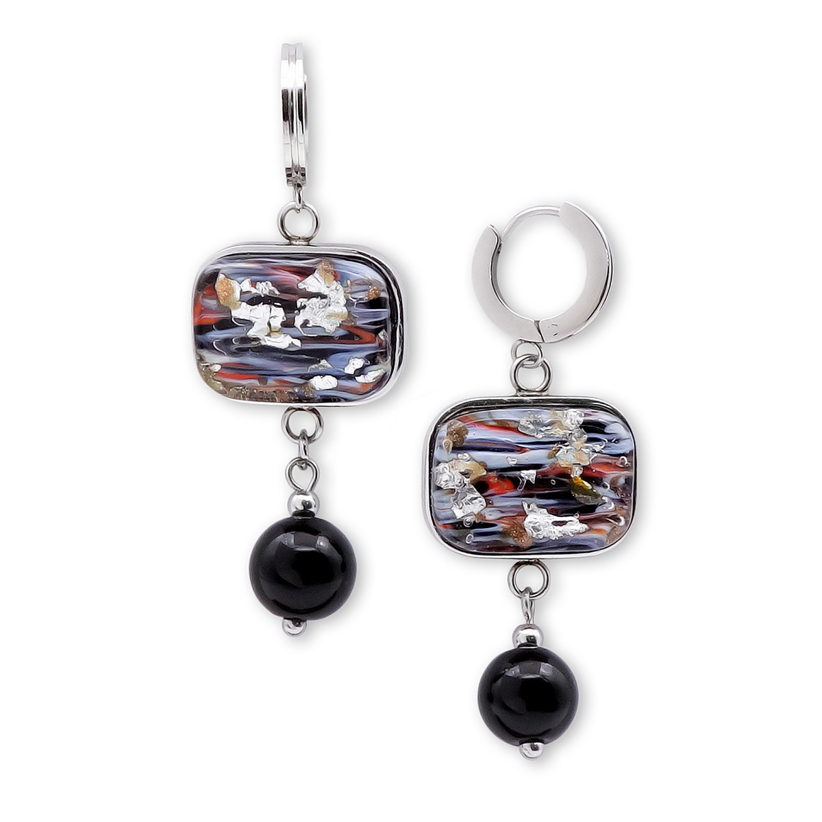 Серьги из муранского стекла TONIGHT LS3404