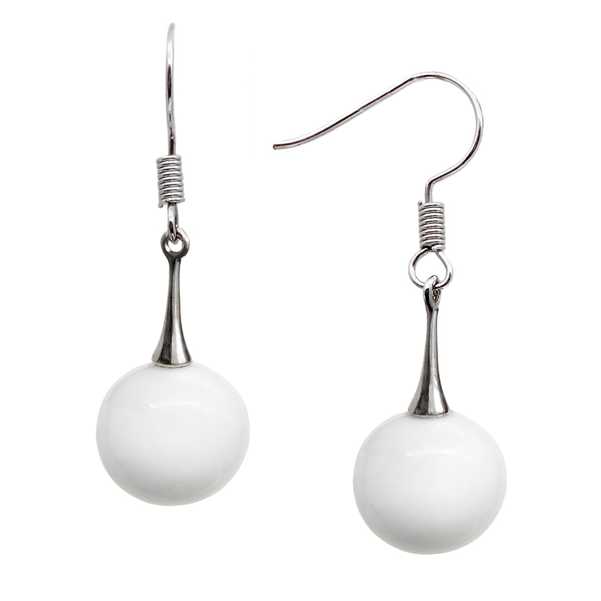 Серьги из муранского стекла BLACK VELVET LS1701