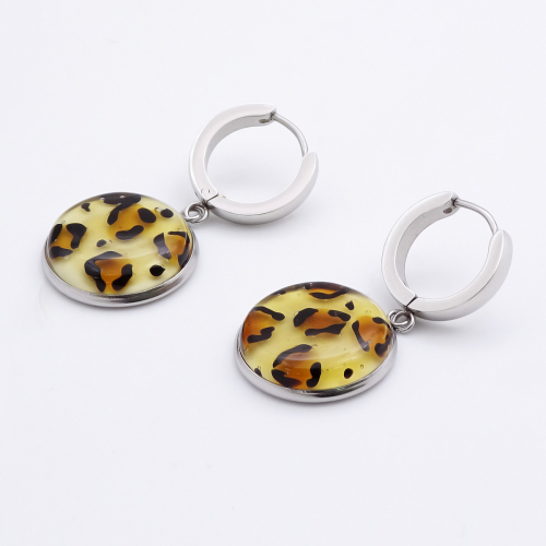 Серьги из муранского стекла LEOPARD LS3134