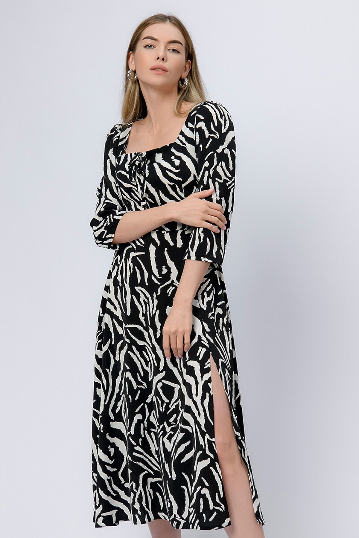 Платье 1001 DRESS #810330Белый (принт)