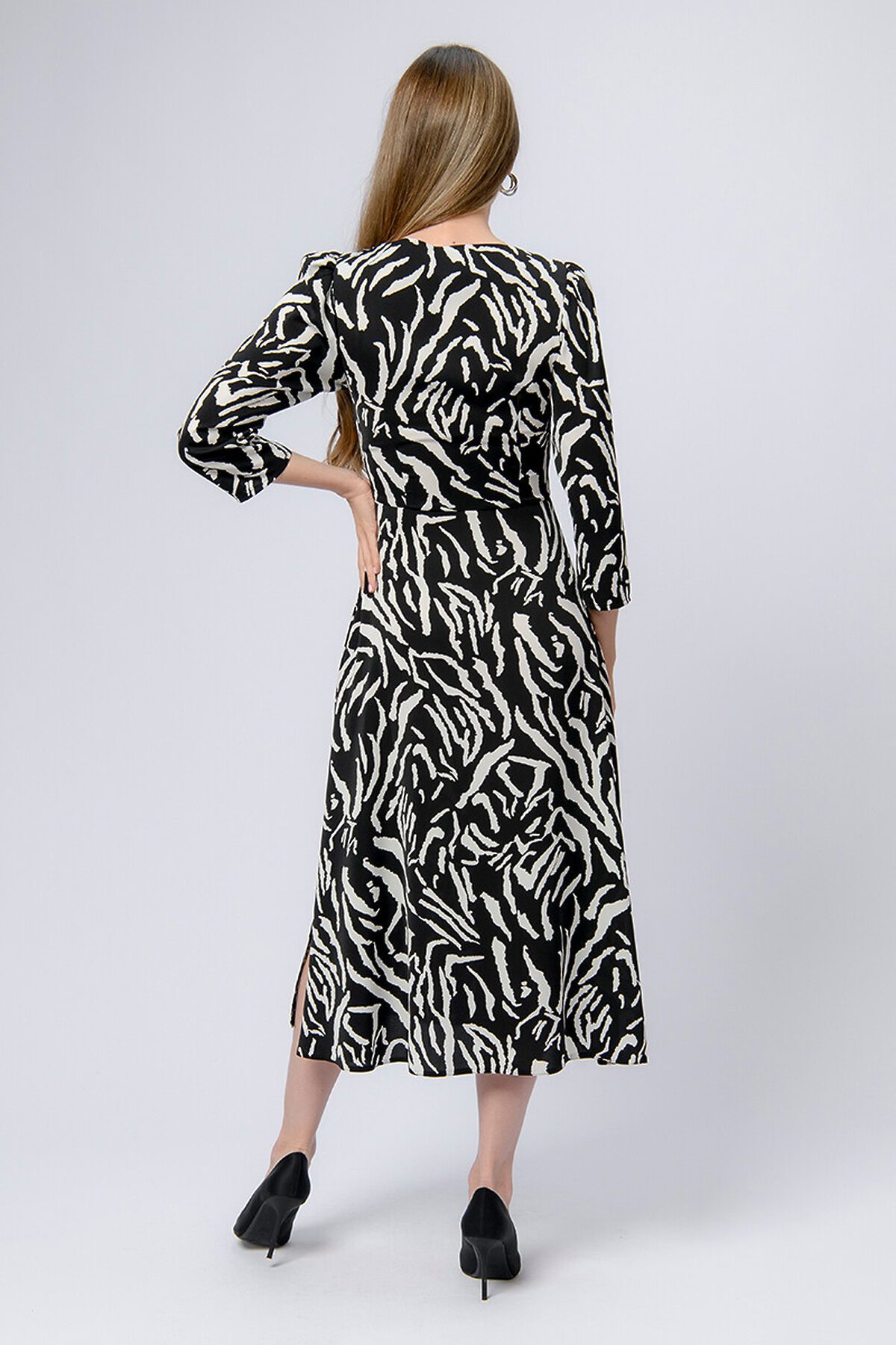 Платье 1001 DRESS #810330Белый (принт)