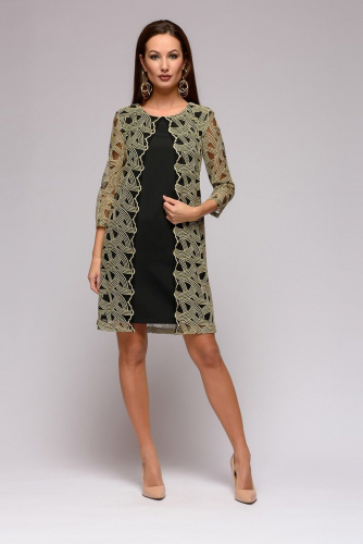 Платье 1001 DRESS #804208Черный